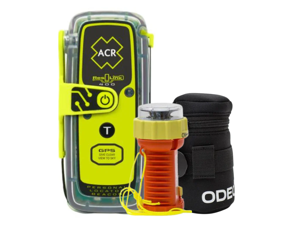 ACR ResQLink 400 & ODEO Strobe Safety Bundle