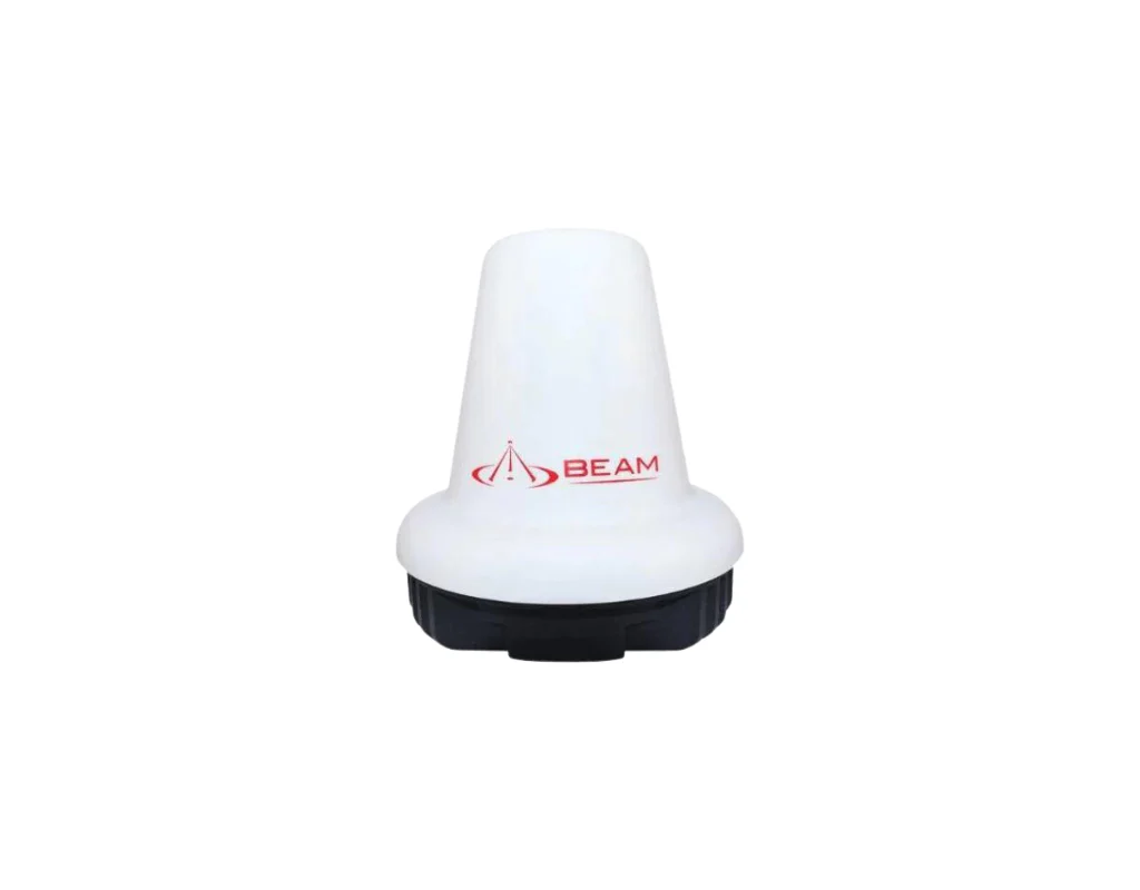 Beam Inmarsat IsatDock Mast/Pole Mount Maritime Active Antenna