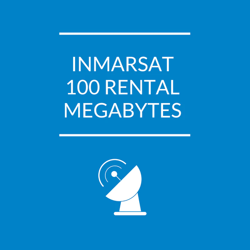 Inmarsat 100MB Rental Airtime