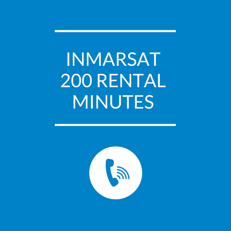 Inmarsat Rental Minutes - 200 Mins